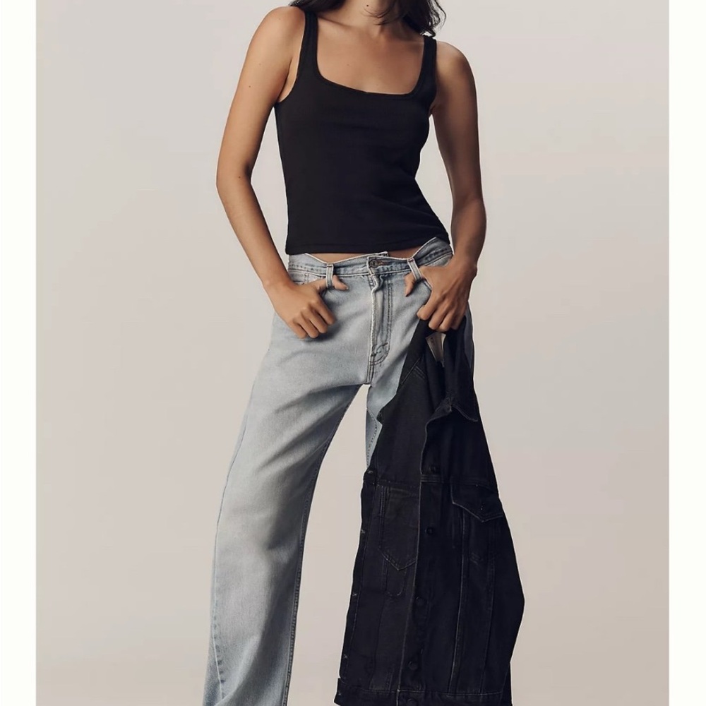 New with Tags Pilcro Mesh-Trim Tank Top